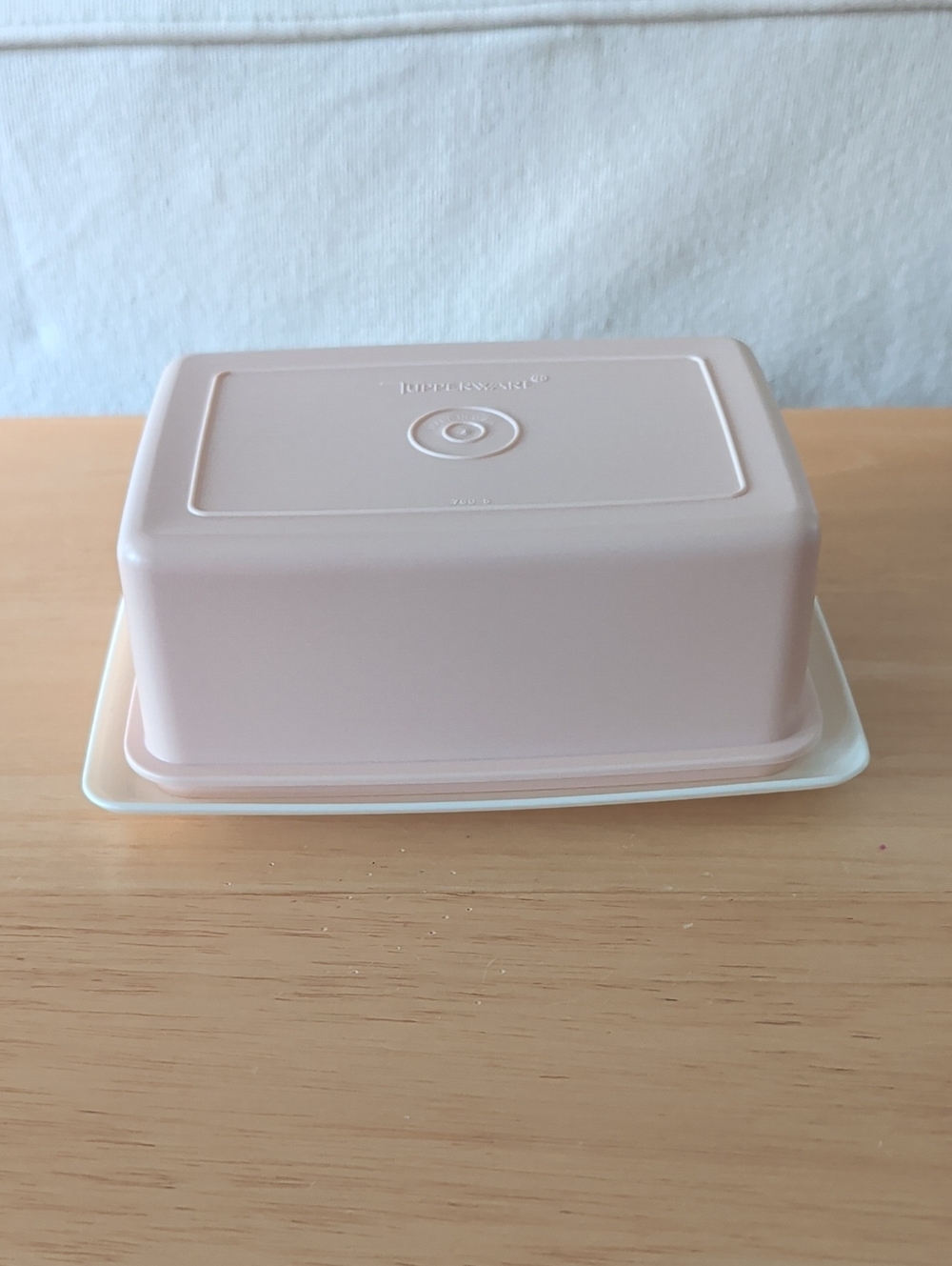 Tupperware Butter Keeper in Pale Pink